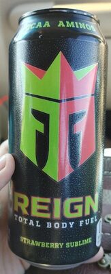 Strawberry Sublime Energy Drink, Strawberry