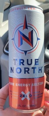 Grapefruit Lemonade Pure Energy Seltzer, Grapefruit; Lemonade