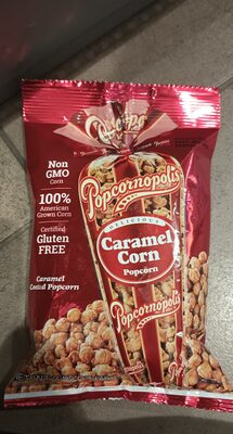 Caramel Corn Coated Popcorn, Caramel Corn