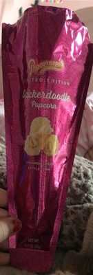 Snickerdoodle Cinnamon Spiced Kettle Corn Popcorn, Snickerdoodle