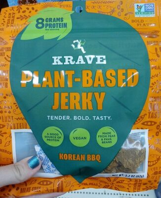 Korean BBQ Plant-Based Jerky, Korean BBQ