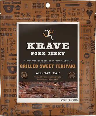 Grilled Sweet Teriyaki Pork Jerky, Grilled Sweet Teriyaki