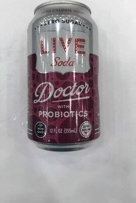 Doctor With Probiotics Soda, Doctor