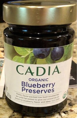 Blueberry Organic Preserves, Blueberry