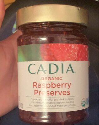 Raspberry Organic Preserves, Raspberry