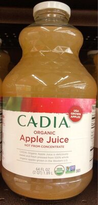 Apple Organic Juice, Apple