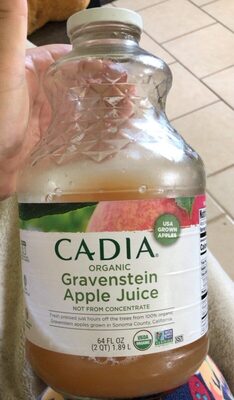 Gravenstein Apple Organic Juice, Gravenstein Apple