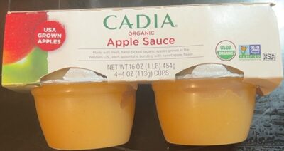 Organic Apple Sauce