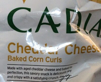 Cheddar Cheese Baked Corn Curls, Cheddar Cheese