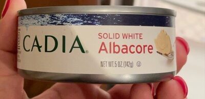 Solid White Albacore Wild Caught Tuna, Solid White Albacore