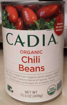 Chili Organic Beans, Chili