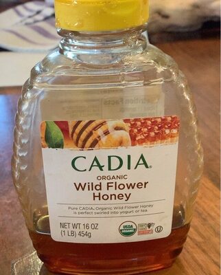 Wild Flower Organic Honey, Wild Flower