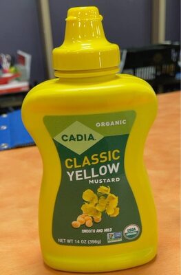 Classic Yellow Organic Mustard, Classic Yellow