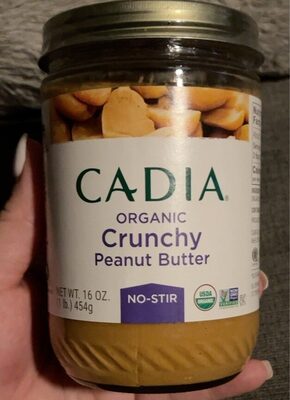 Crunchy Organic No Stir Peanut Butter, Crunchy