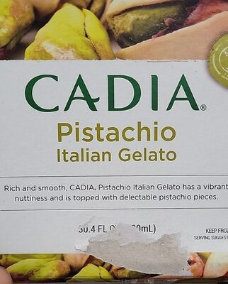 Pistachio Italian Gelato, Pistachio
