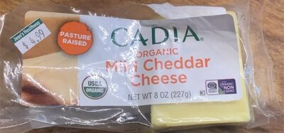 Mild Cheddar Organic Cheese, Mild Cheddar