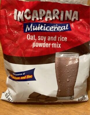 Chocolate Flavor Multicereal Oat, Soy And Rice Powder Mix, Chocolate