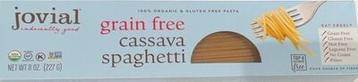 Grain Free Organic Gluten Free Pasta, Cassava Spaghetti