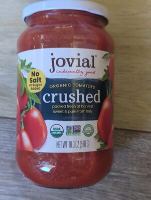 100% Organic Crushed Tomatoes
