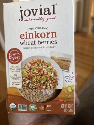 Wheat Berries 100% Organic Einkorn, Wheat Berries