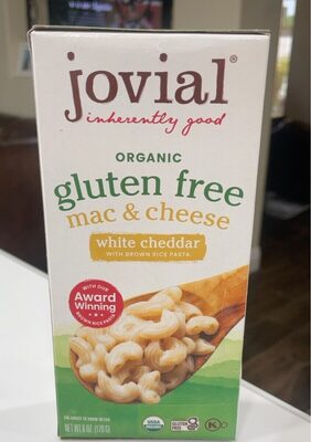 White Cheddar With Brown Rice Pasta Organic Gluten Free Mac & Cheese, White Cheddar With Brown Rice Pasta
