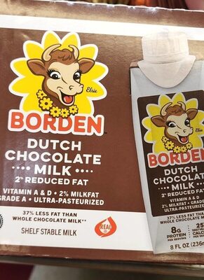 Dutch Chocolate 2% Reduced Fat Milk, Dutch Chocolate