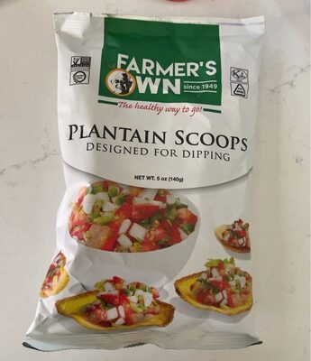 Plantain Scoops Chips
