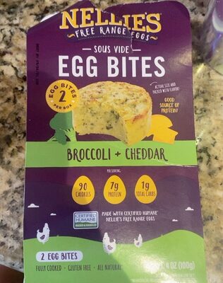 Broccoli + Cheddar Sous Vide Egg Bites, Broccoli + Cheddar