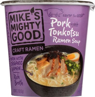 Pork Tonkotsu Ramen Soup, Pork Tonkotsu