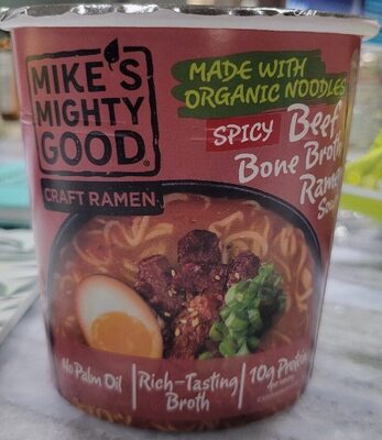 Spicy Beef Ramen Soup, Spicy Beef