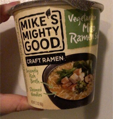 Vegetarian Miso Ramen Soup, Vegetarian Miso