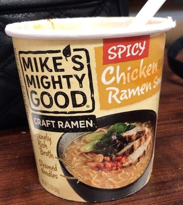 Spicy Chicken Ramen Soup, Chicken Ramen Soup