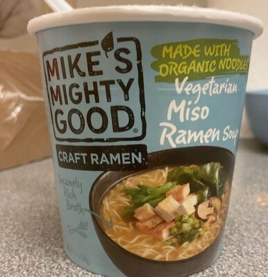 Vegetarian Miso Ramen Soup, Vegetarian Miso Ramen
