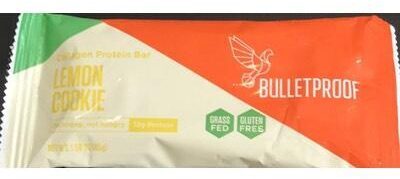 Lemon Cookie Flavored Collagen Protein Bar, Lemon Cookie