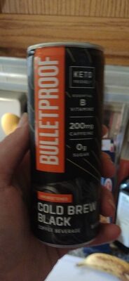 Unsweetened Cold Brew Black Coffee Beverage, Unsweetened