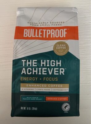 Medium-Dark Roast The High Achiever 100% Arabica Ground Coffee, The High Achiever