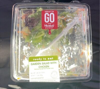 Garden Salad With Chicken, Chicken