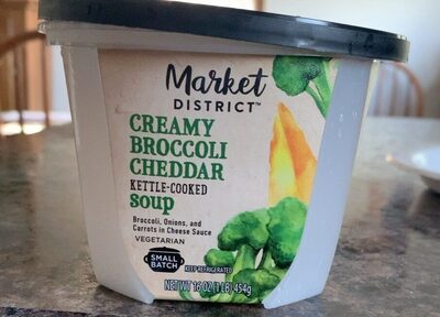 Creamy Broccoli Cheddar Soup, Creamy Broccoli Cheddar