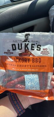 Hickory BBQ Smoked Shorty Sausages, Hickory BBQ