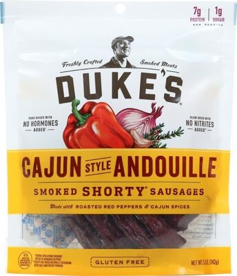 Cajun Style Andouille Smoked Shorty Sausages, Cajun Style Andouille