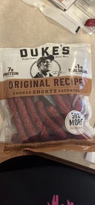 Original Recipe Smoked Shorty Sausages, Original Recipe