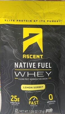 Whey Protein Powder Blend, Lemon Sorbet