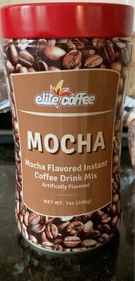 Mocha Flavored Instant Coffee Drink Mix, Mocha