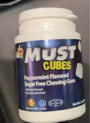 Peppermint Flavored Sugar Free Chewing Gum, Peppermint