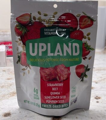 Strawberry, Beet, Quinoa, Sunflower Seed, Pumpkin Seed Freeze-Dried Bites, Strawberry, Beet, Quinoa, Sunflower Seed, Pumpkin Seed
