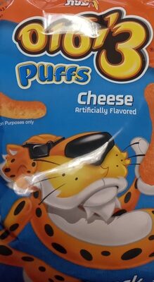 Cheese Baked Corn Snack Puffs, Cheese