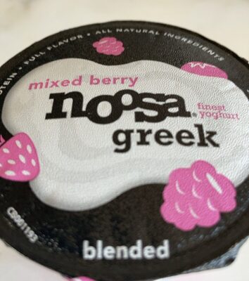 Mixed Berry Blended Yoghurt, Mixed Berry