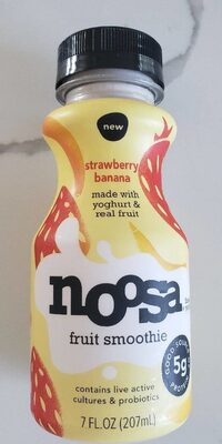 Strawberry Banana Fruit Smoothie, Banana; Strawberry