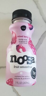 Mixed Berry Fruit Smoothie Yoghurt, Mixed Berry