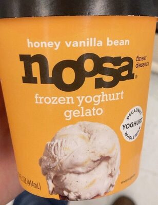 Honey Vanilla Gelato, Honey; Vanilla Bean